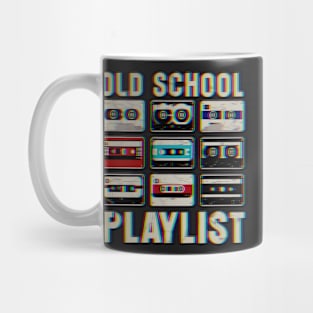 never forget 80s Cassette Tape Music Old School Playlist 80s 90s classic graphic Mug